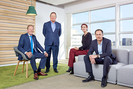 Coen Post, Hans Wittenberg, Renate Leander, René Leander
