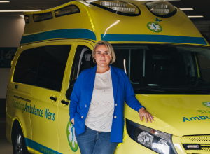 Sarah (35) “Door mijn werk bij Stichting Ambulance Wens realiseer ik me des te meer dat mobiliteit een basisbehoefte is”
